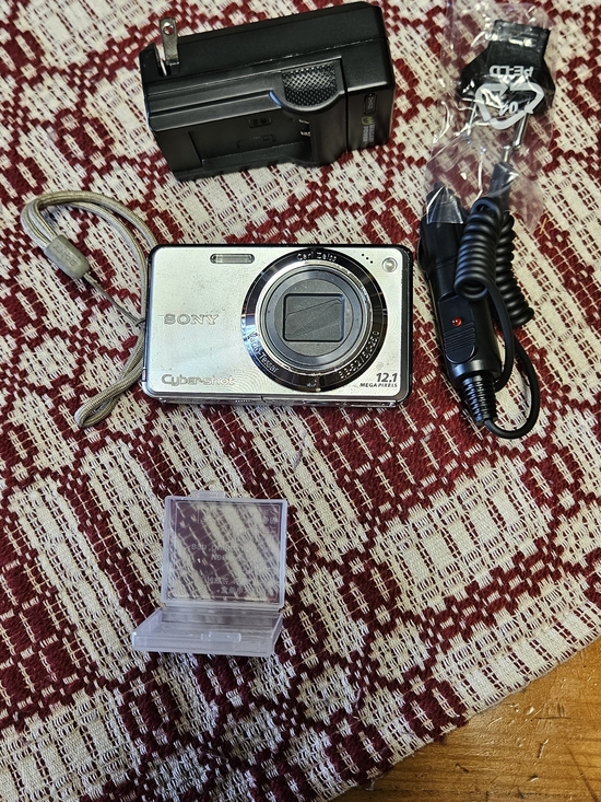 Sony Other - Sony DSC W290 Silver Cyber-shot 12.1MP Compact Digital Camera